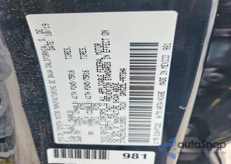 2020 Toyota Tacoma Sr5 V6 z USA, uszkodzony, nr VIN 3TMAZ5CN8LM120581